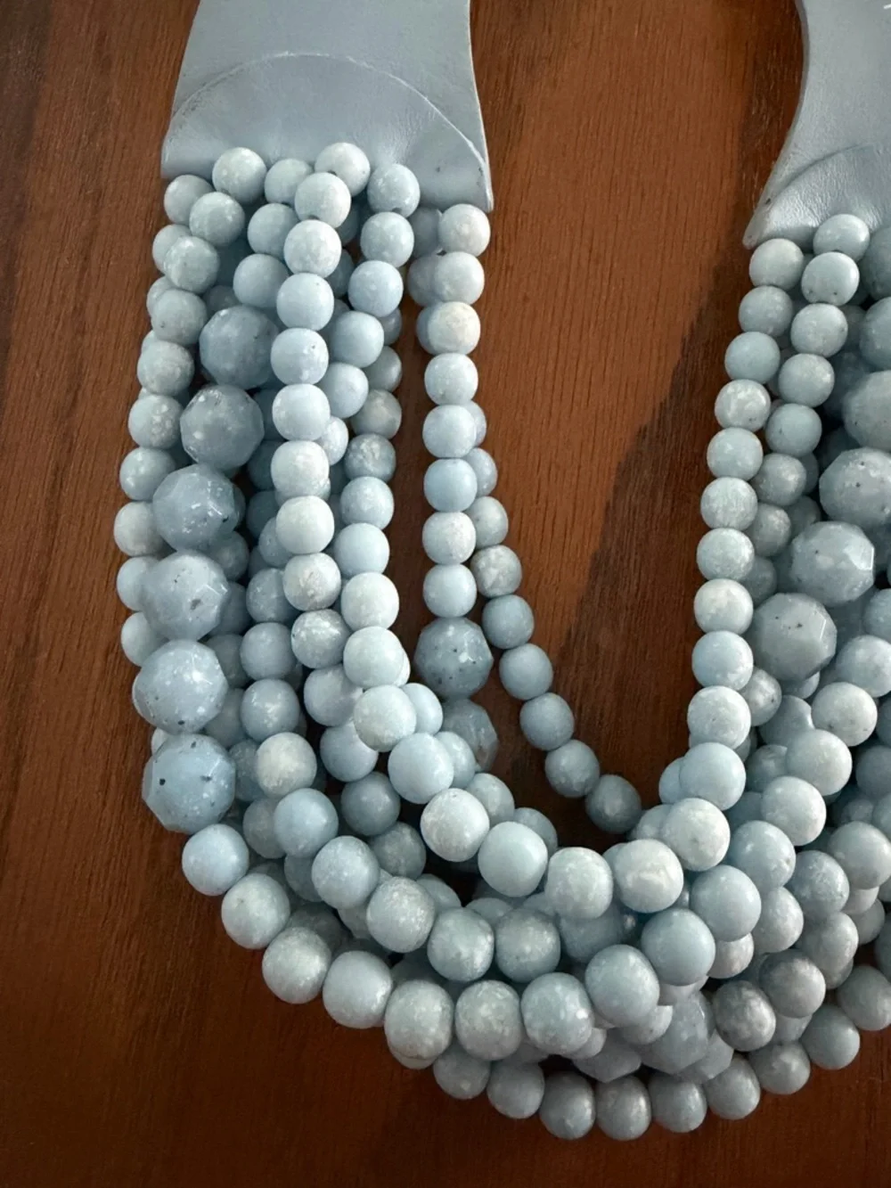 Fairchild Baldwin Multi-Strand Beaded Statement Necklace - Cornflower - Picture 5 of 5